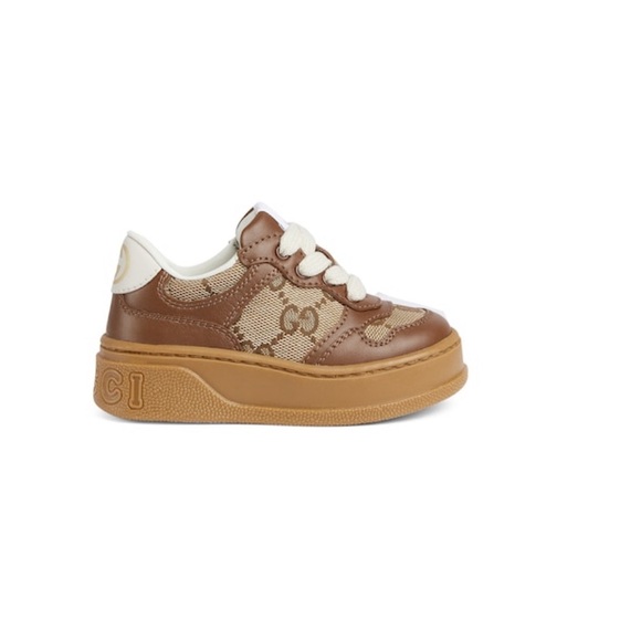 Gucci Other - GUCCI. CHILDREN'S LEATHER PLATFORM SNEAKER